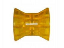 6X1064.012 Ролик носовой L=74 мм, D=73/50/14.5 мм PVC желтый
