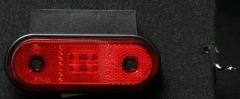 6X1354.145 Фонарь контурный FT-020C K LED красный