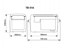 TB51A Автохолодильник Indel B